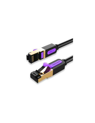 Vention Cable de Red RJ45 SFTP ICDBF Cat7/ 1m/ Negro