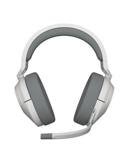 AURICULARES + MICROFONO CORSAIR HS55 USB GAMING HEADSET RGB 7.1 WHITE