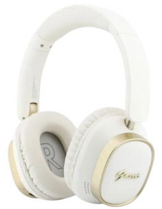 GUESS AURICULAR BLUETOOTH ENC RECTANGLE BLANCO/DORADO