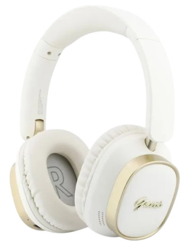 GUESS AURICULAR BLUETOOTH ENC RECTANGLE BLANCO/DORADO