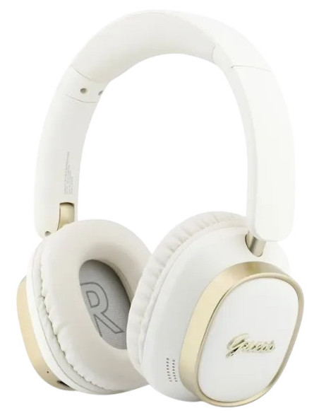 GUESS AURICULAR BLUETOOTH ENC RECTANGLE BLANCO/DORADO