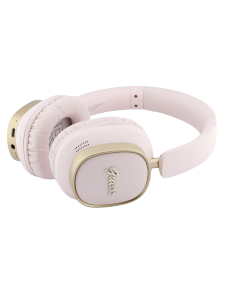 GUESS AURICULAR BLUETOOTH ENC RECTANGLE ROSA/DORADO