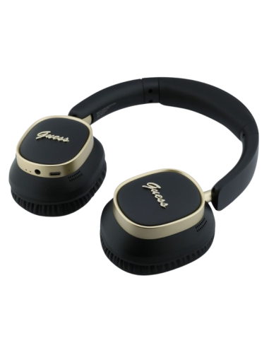 GUESS AURICULAR BLUETOOTH ENC RECTANGLE NEGRO/DORADO