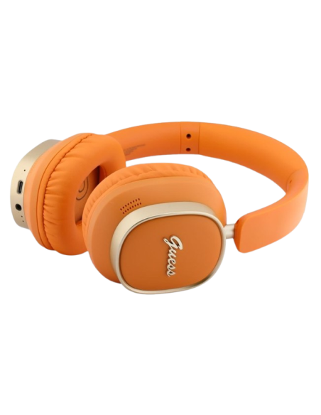 GUESS AURICULAR BLUETOOTH ENC RECTANGLE NARANJA/DORADO