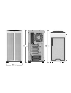 CAJA TORRE BE QUIET PURE BASE 500DX BLANCO BGW38 2
