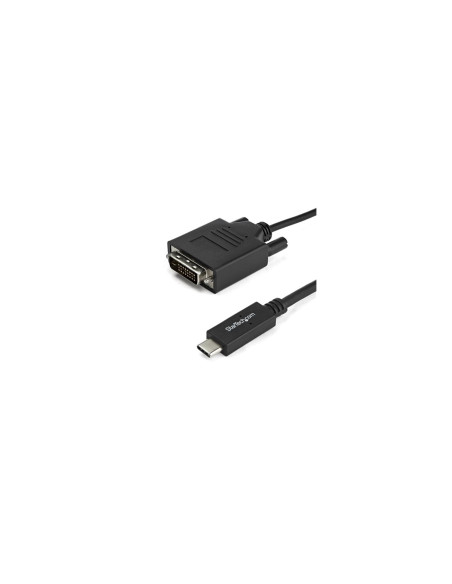 StarTech.com Cable Adaptador Conversor USB-C a DVI - 2m - 1920x1200