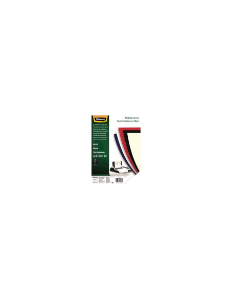 Fellowes 5373802 pack de 25 portadas de cartón sÍ­mil piel delta cuero fsc tamaño A4 250 gramos