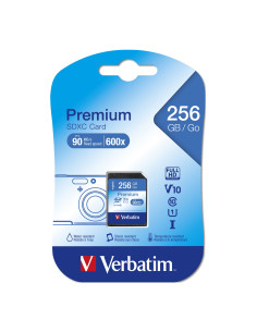 Memoria Verbatim Premium memoria flash 256 GB SDXC UHS-I Clase 10 44026 2
