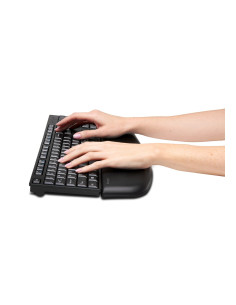 Reposamuñecas kensington ergosoft gel para teclados estandar negro 2