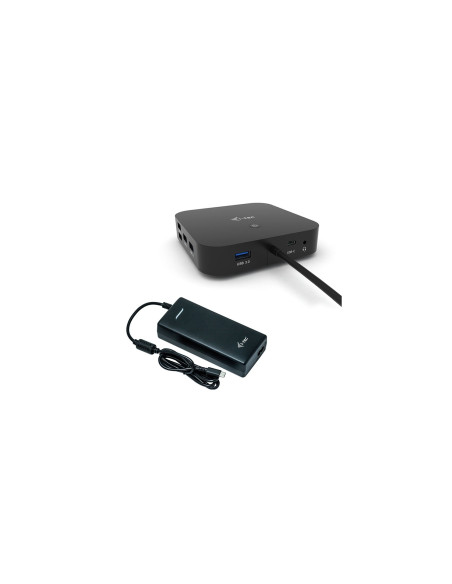 i-tec USB-C Dual Display Docking Station with Power Delivery 100 W +