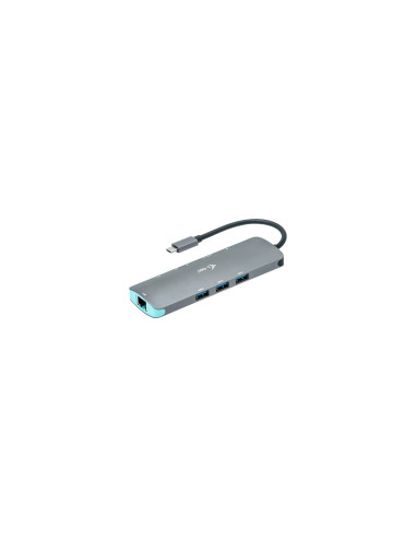 i-tec Metal USB-C Nano Docking Station 4K HDMI LAN + Power Delivery
