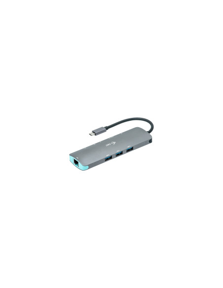 i-tec Metal USB-C Nano Docking Station 4K HDMI LAN + Power Delivery