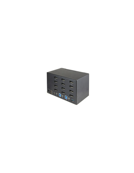 StarTech.com Switch Conmutador KVM de 2 Puertos DisplayPort 1.2 para