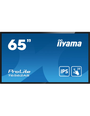 iiyama T6562AS-B1 pantalla de señalización Panel plano interactivo