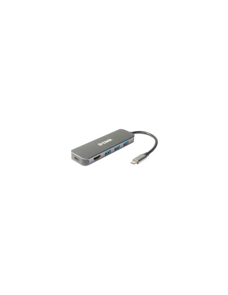 D-Link DUB-2333 base para portátil y replicador de puertos Alámbrico