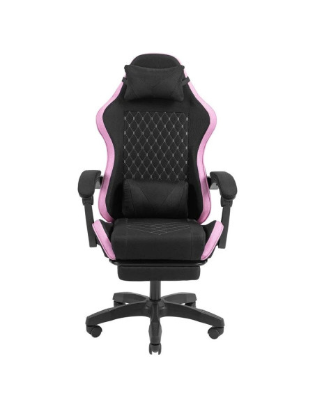 SILLA GAMING MARS GAMING MGC-X ERGONOMICO REPOSAPIES TELA PU ROSE/BLACK