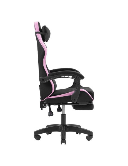SILLA GAMING MARS GAMING MGC-X ERGONOMICO REPOSAPIES TELA PU ROSE/BLACK