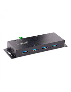 StarTech.com Hub Industrial USB 3.0 de 5Gbps de 4 Puertos -