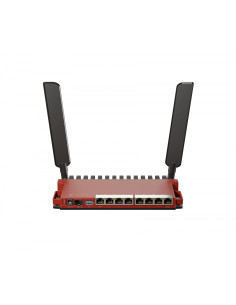 Mikrotik L009UiGS-2HaxD-IN router inalámbrico Gigabit Ethernet Banda única (2,4 GHz) Rojo