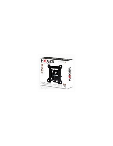 Haeger WB-T27.020A soporte para TV 68,6 cm (27") Negro