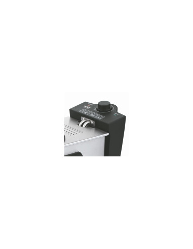 Haeger DF-3ES.017A freidora 3 L 2000 W Negro, Acero satinado