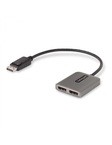 StarTech.com Hub MST de 2 Puertos DisplayPort 1.4 - Divisor Splitter