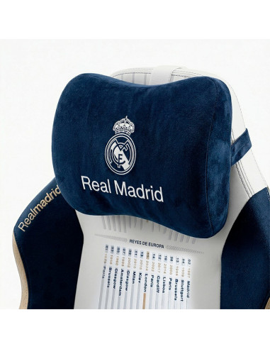 SILLA GAMING REAL MADRID EDITION OFICIAL TALLA R
