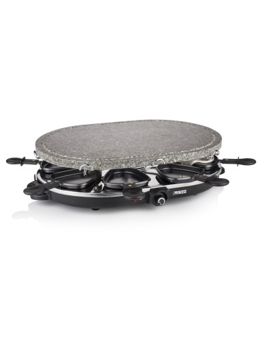 Princess 162720 Raclette Oval Stone 8 personas