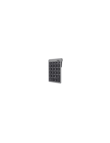Trust Xalas teclado numérico Portátil/PC RF inalámbrico Plata