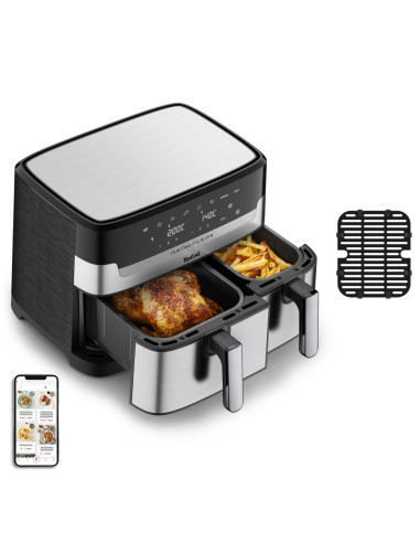 Tefal Dual Easy Fry & Grill EY905D Doble 8,3 L Independiente 2700 W