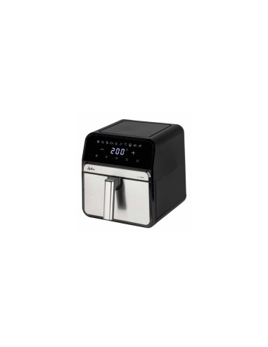 JATA JEFR1242 freidora Sencillo 8 L Independiente 2100 W Freidora de aire caliente Negro, Plata