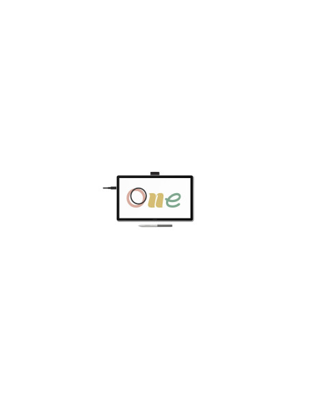 Wacom One 14 tableta digitalizadora Negro, Blanco 2540 líneas por pulgada 309 x 174 mm USB