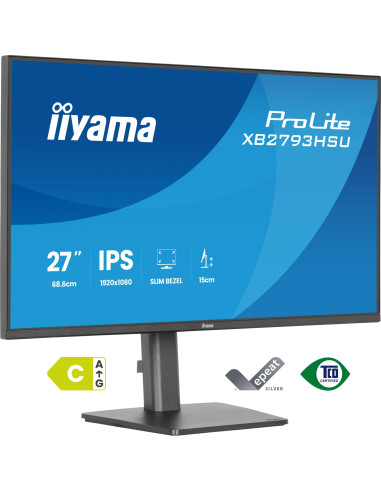 iiyama ProLite XB2793HSU-B1 pantalla para PC 68,6 cm (27") 1920 x
