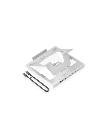 AISENS Soporte de Sobremesa Ajustable para Portatil / Tablet con
