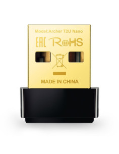WIRELESS ADAPTADOR USB TP-LINK ARCHER T2U NANO 600MBPS