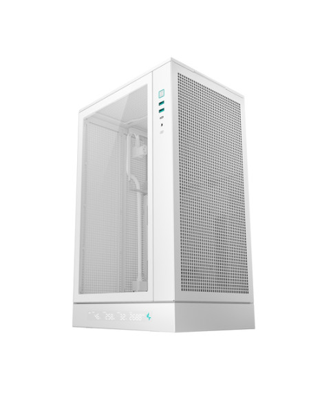 DeepCool CH270 Digital WH Mini Tower Blanco
