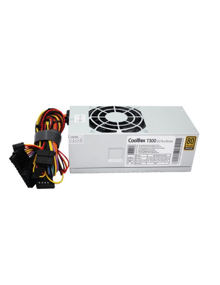 FUENTE DE ALIMENTACION COOLBOX 300W TFX 80 PLUS BRONZE