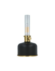 LAMPARA LED RETRO ESTILO LAMPARA DE GAS NEGRO FOREVER