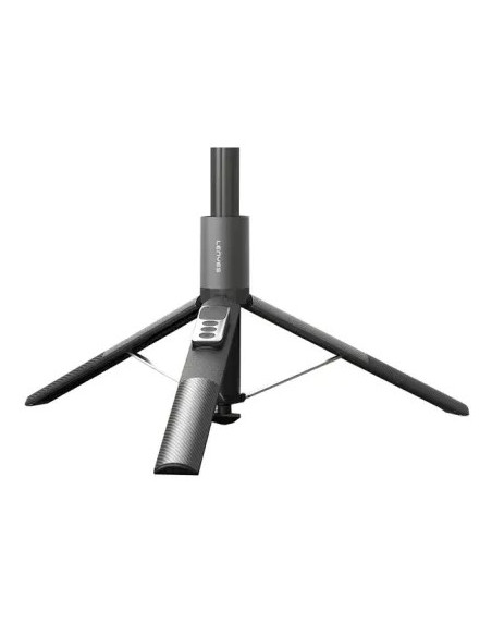 Trípode y Selfie Stick Profesional Lenyes - Extensión 160cm - Zapata Fría (Cold Boot) - Control Bluetooth Remoto