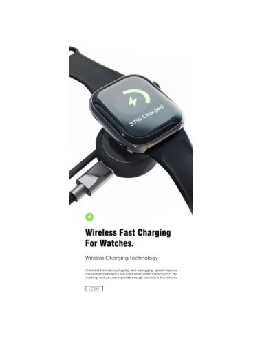 Cable Multi-Carga 60W 4 en 2 Universal Carga Magnética para Apple Watch Nylon Trenzado