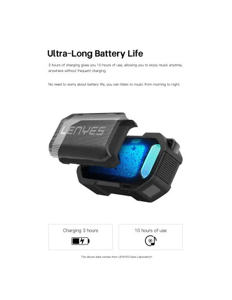 Altavoz Bluetooth V5.3 12W Sumergible IPX7 Trasera Magnética y Clip de Transporte