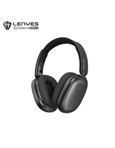 Auriculares de Diadema Bluetooth V6.0 Cancelación de Ruido Activa Autonomía hasta 32h Negro