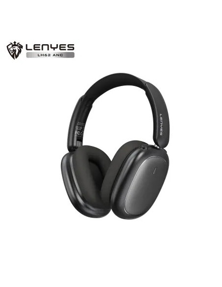 Auriculares de Diadema Bluetooth V6.0 Cancelación de Ruido Activa Autonomía hasta 32h Negro