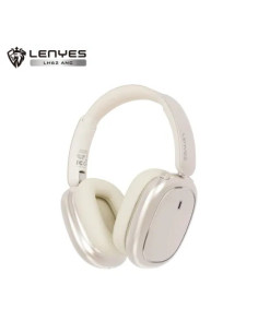 Auriculares de Diadema Bluetooth V6.0 Cancelación de Ruido Activa Autonomía hasta 32h Blanco
