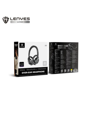 Auriculares Inalámbricos Bluetooth 6.0 Diseño Flotante Open-Back Cancelación de Ruido ENC Batería 20H Negro
