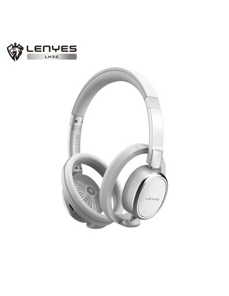 Auriculares Inalámbricos Bluetooth 6.0 Diseño Flotante Open-Back Cancelación de Ruido ENC Batería 20H Plata