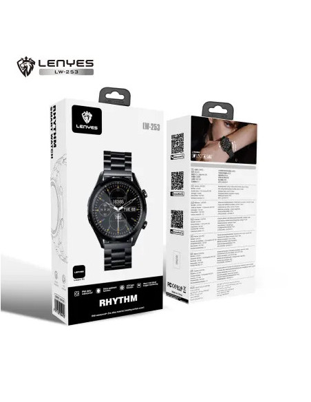Smartwatch Rhythm Pantalla IPS 1.39", IP68 y Llamadas BT