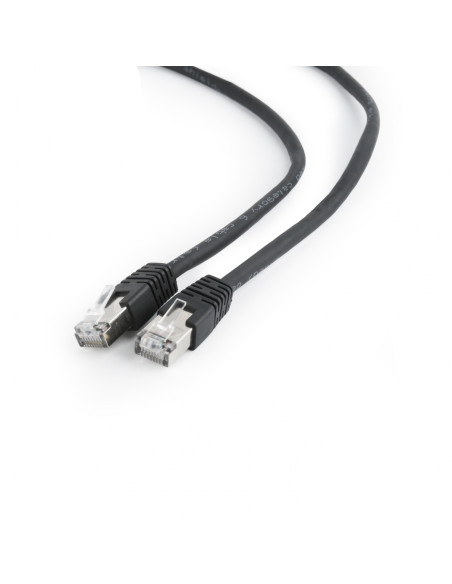 LATIGUILLO GEMBIRD CAT 6 FTP 1METRO NEGRO PP6-1M/BK