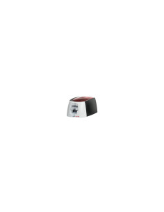 Evolis Badgy impresora de tarjeta plástica Transferencia térmica 260 x 300 DPI Negro, Rojo, Blanco