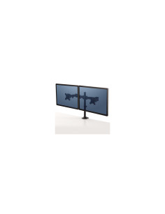 Fellowes 8502601 soporte para monitor 68,6 cm (27") Abrazadera Negro 2